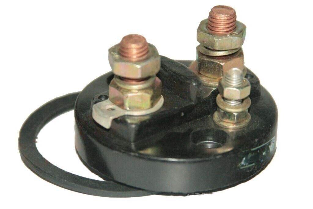 Fits 12 Volt Self Starter Motor Solenoid Relay Switch Cap Massey Ferguson - StellerGear