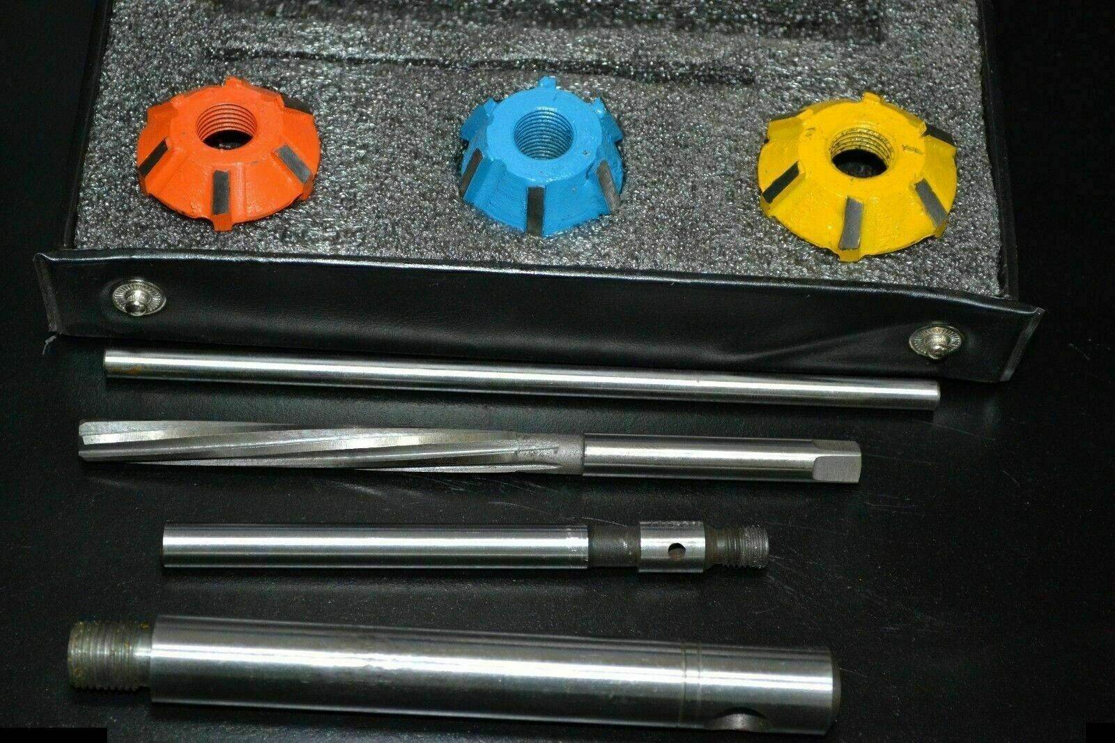 VALVE SEAT CUTTER SET CARBIDE TIPPED SHELBY SMALL BLOCK ENGINES - StellerGear