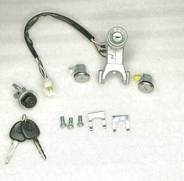 Suzuki Samurai SJ410 413 Jimny Ignition Switch Steering Door Glove Box Lock Set - StellerGear