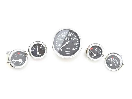 WILLYS JEEP COMPLETE SPEEDOMETER+TEMP+OIL+FUEL+AMP GAUGES KIT - StellerGear