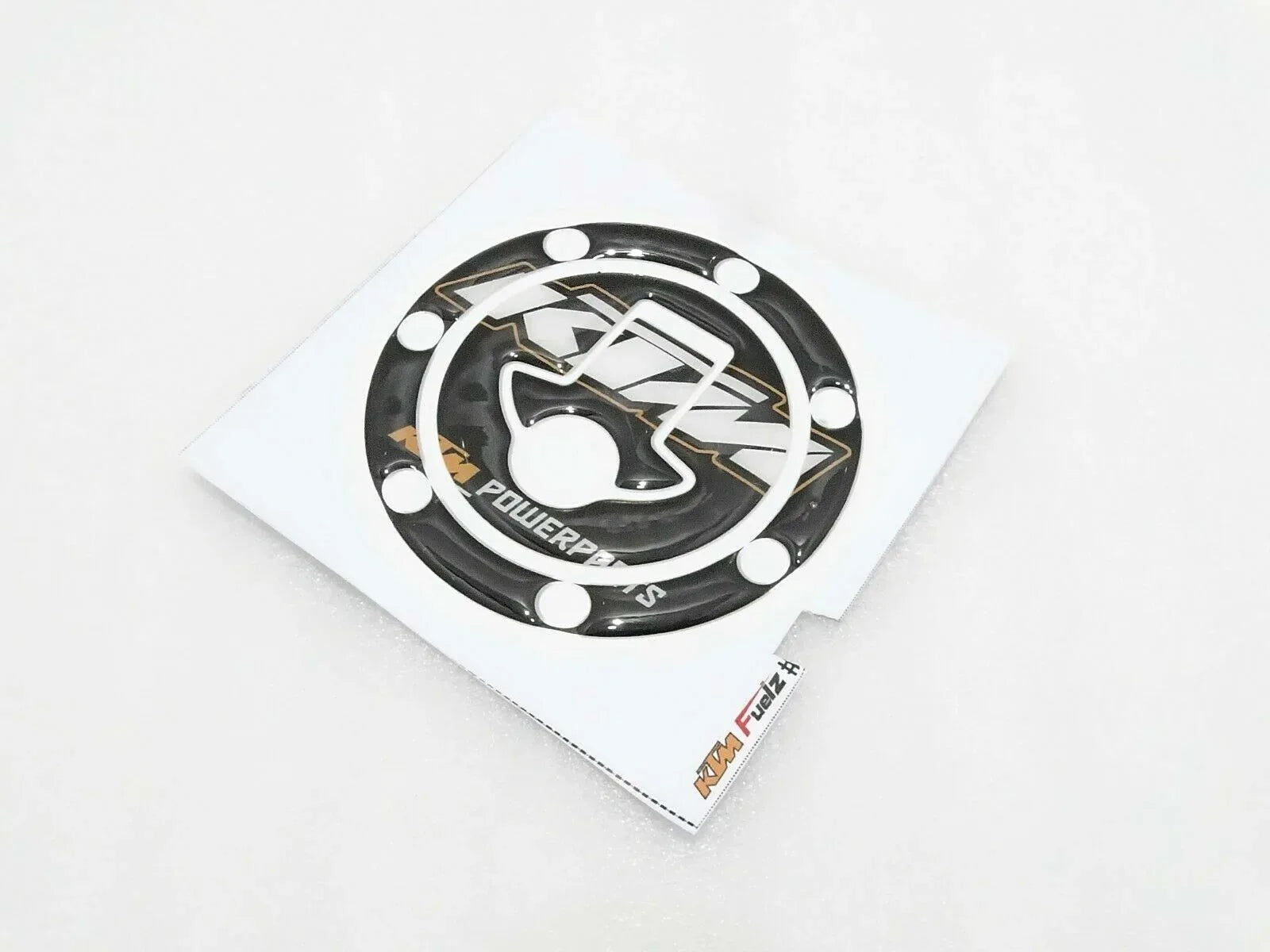 FUEL TANK FILLER CAP STICKER / DECAL SUITABLE FOR DUKE RC 200 390 - StellerGear