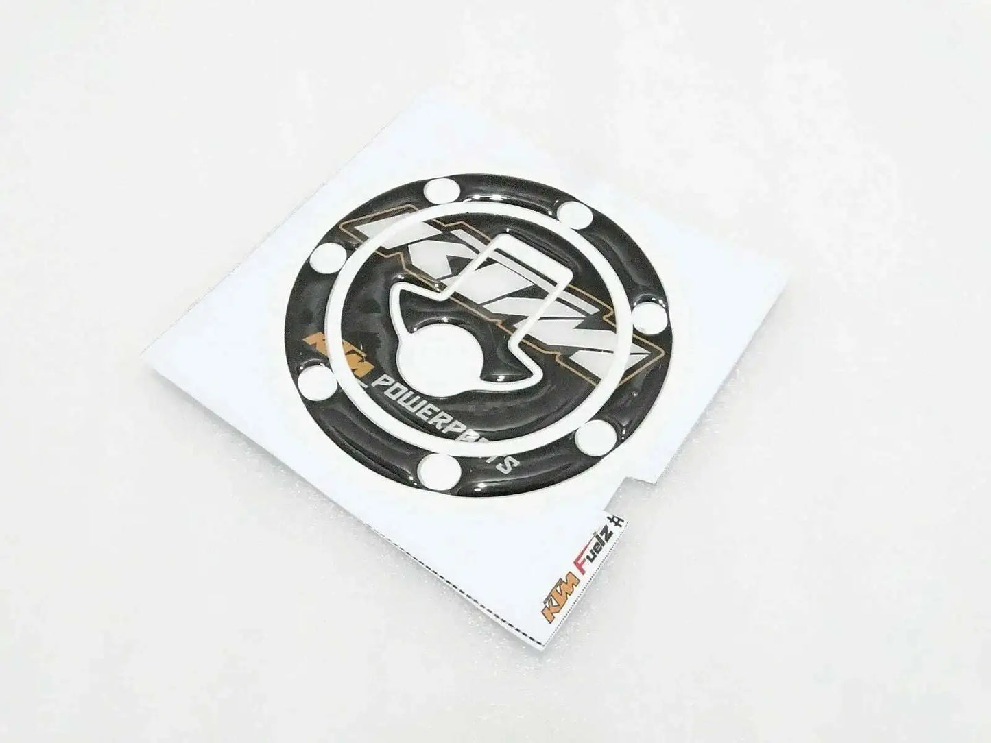 FUEL TANK FILLER CAP STICKER / DECAL SUITABLE FOR DUKE RC 200 390 - StellerGear