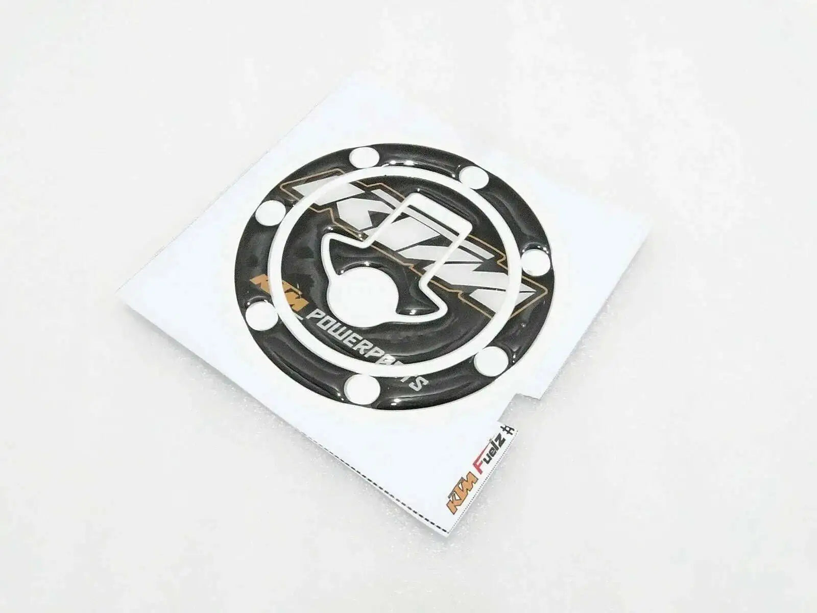 FUEL TANK FILLER CAP STICKER / DECAL SUITABLE FOR DUKE RC 200 390 - StellerGear