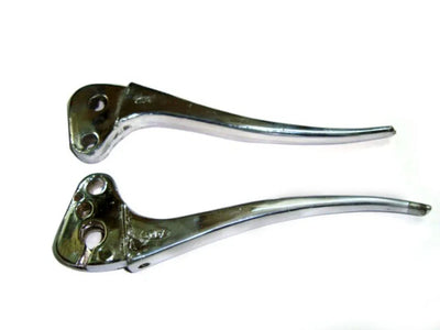 Chromed Clutch & Brake Lever Vintage Li Lambretta With Free Screw - StellerGear