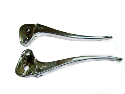 Chromed Clutch & Brake Lever Vintage Li Lambretta With Free Screw - StellerGear