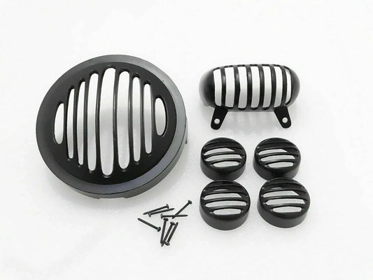 GRILL SET POWDER COATED Fit For ROYAL THUNDER TBH BIKES - StellerGear
