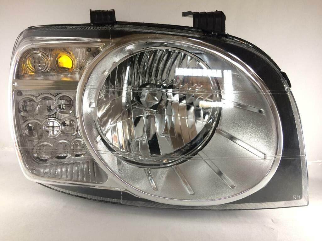 Head Lamp Assy RH RHD Fit For Scorpio 2nd Gen 1701AAA02561N 1701AAA02671N - StellerGear