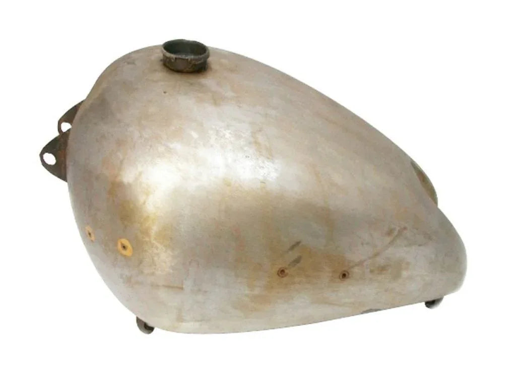 Chrome Raw Bare Metal Fuel Tank For BSA B31 350 Models - StellerGear