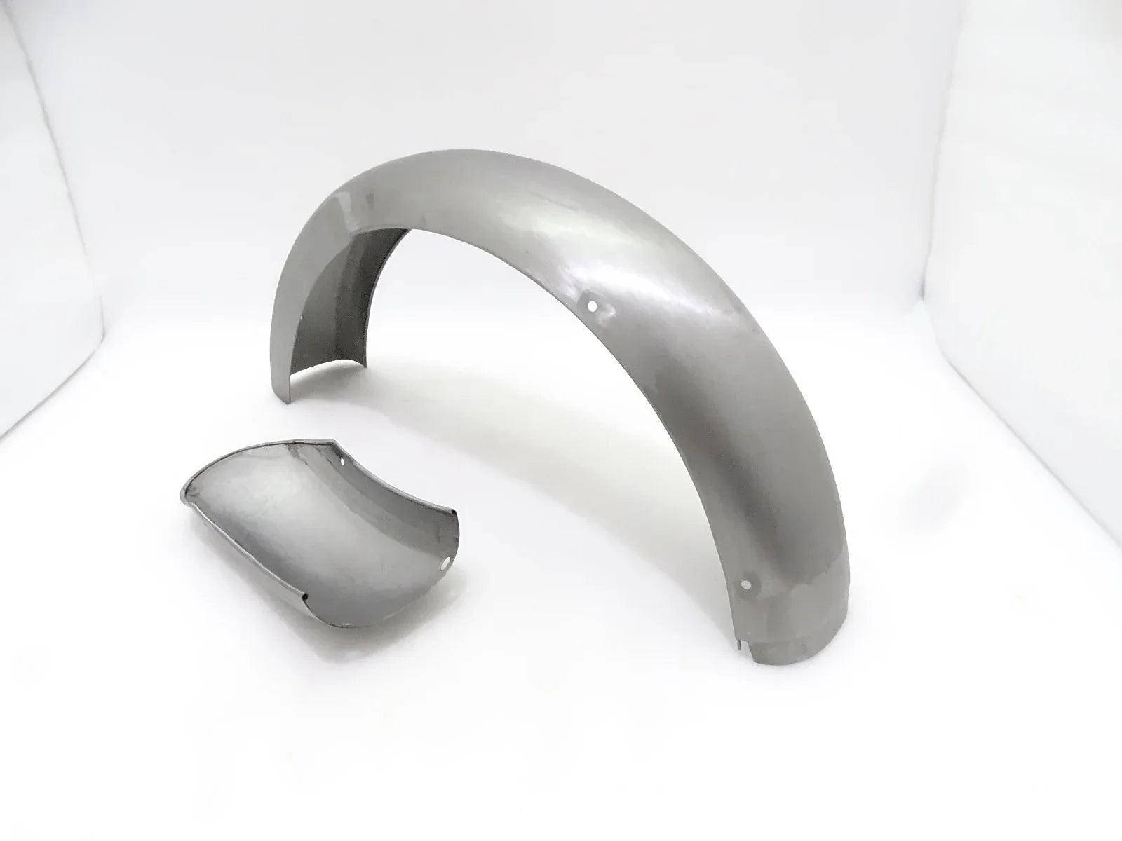 NORTON 16H REAR MUDGUARD RAW STEEL PRE-DRILLED - StellerGear