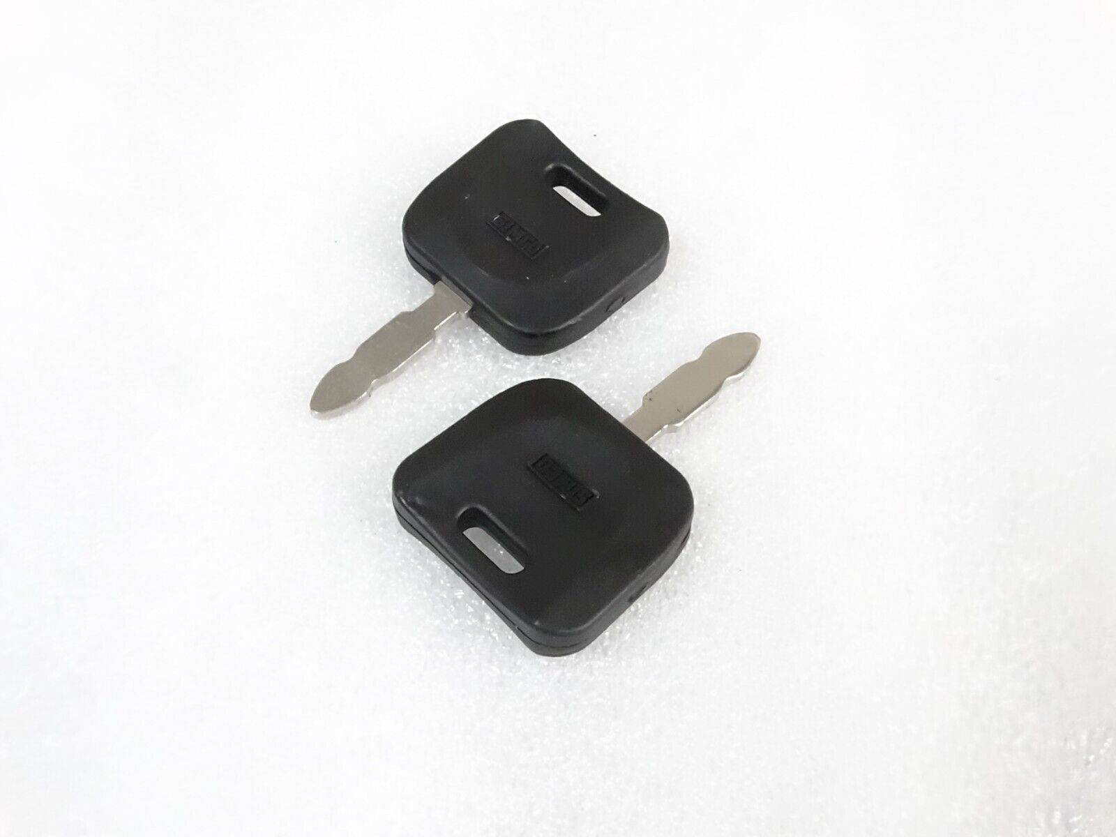 2 x Lucas Ford Holland 7000 7610 TW10 TW20 Tractor Switch Ignition Key - StellerGear