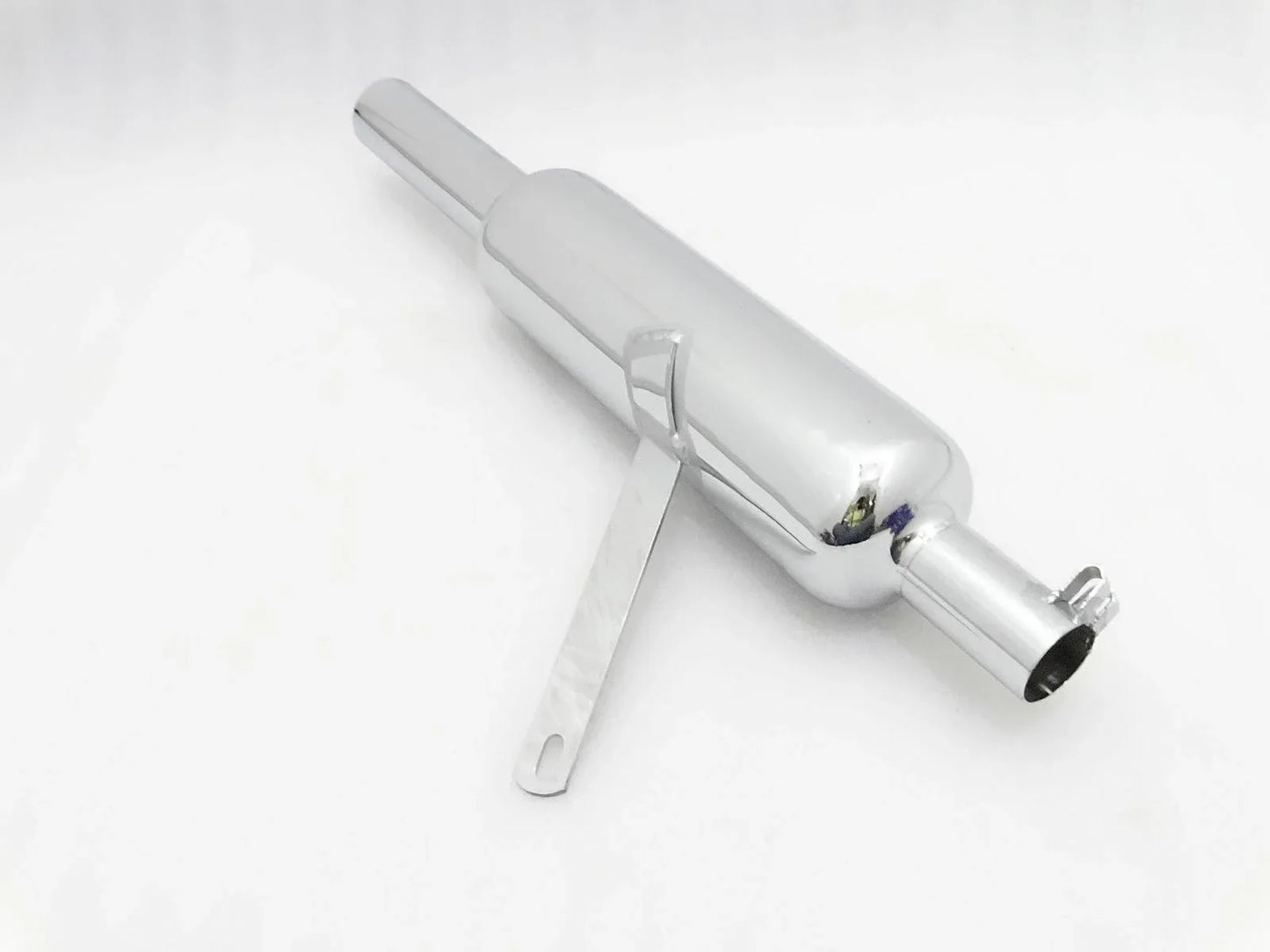 ROYAL ENFIELD 350CC EXHAUST SILENCER WITH FIXED CLAMP (INDORE) - StellerGear