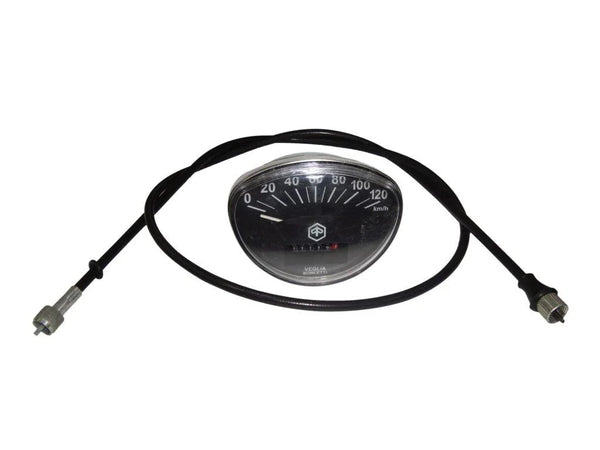 0-120km/H Tacho With Italian Cable Vespa 125 ET3/GTR Sprint V/R - StellerGear