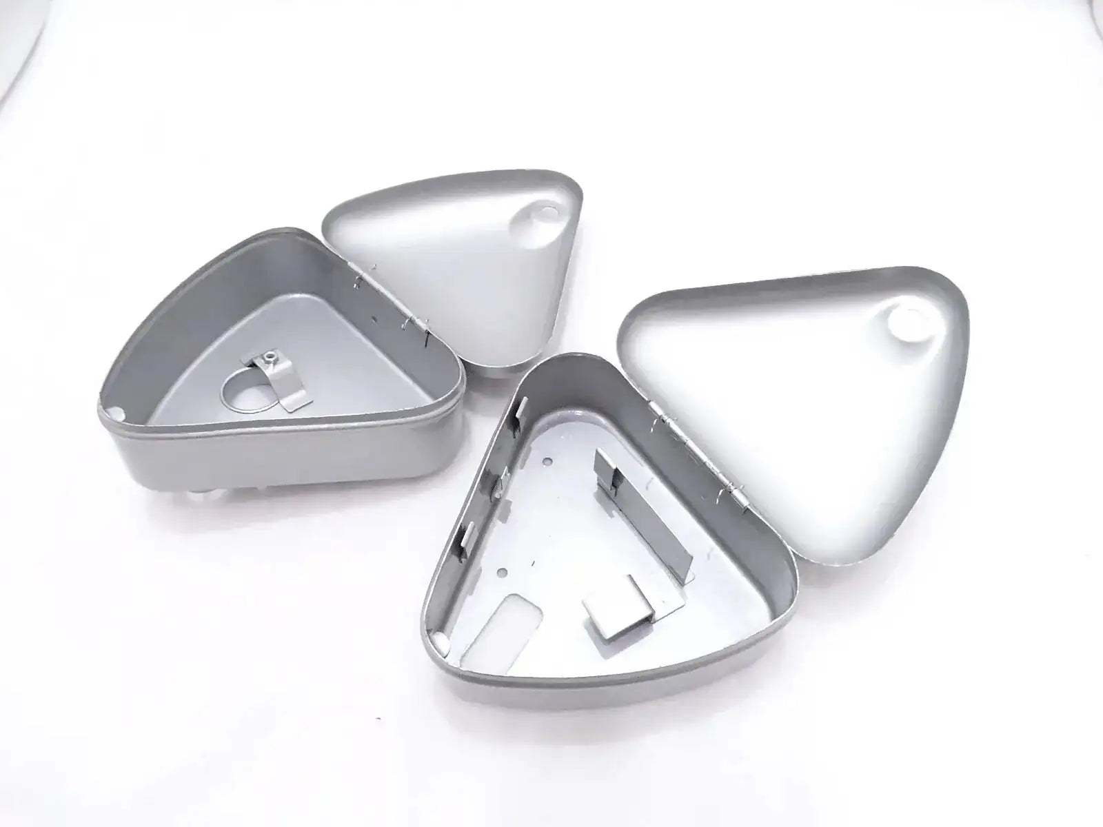 ROYAL ENFIELD UCE CLASSIC 350CC TOOL BOX SET SILVER PAINTED - StellerGear