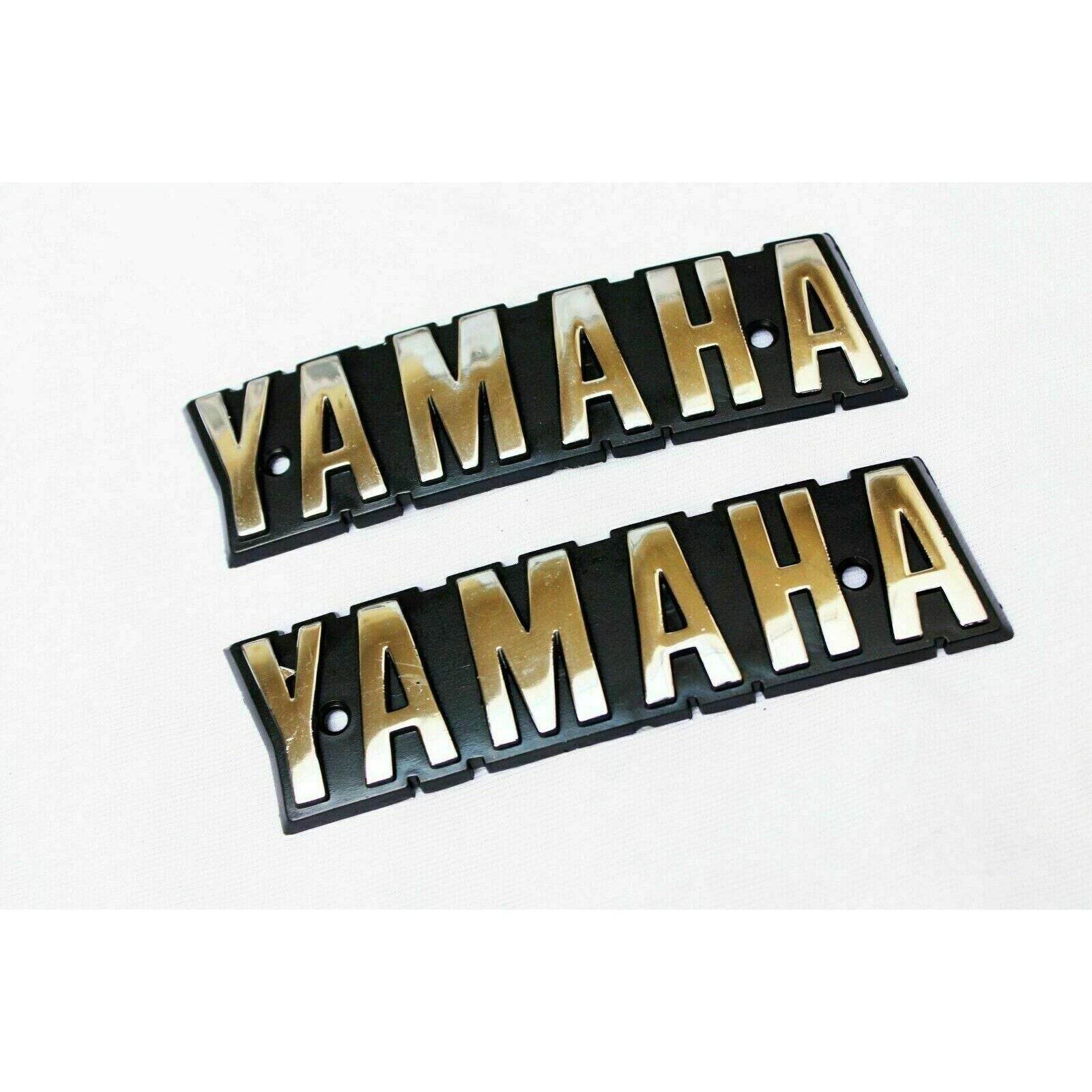 For YAMAHA RX100 RX125 3D FUEL GAS PETROL TANK FAIRING EMBLEM DECAL SET - StellerGear