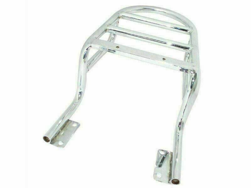 For Royal Enfield Interceptor 650 Rear Luggage Rack Carrier Chrome - StellerGear