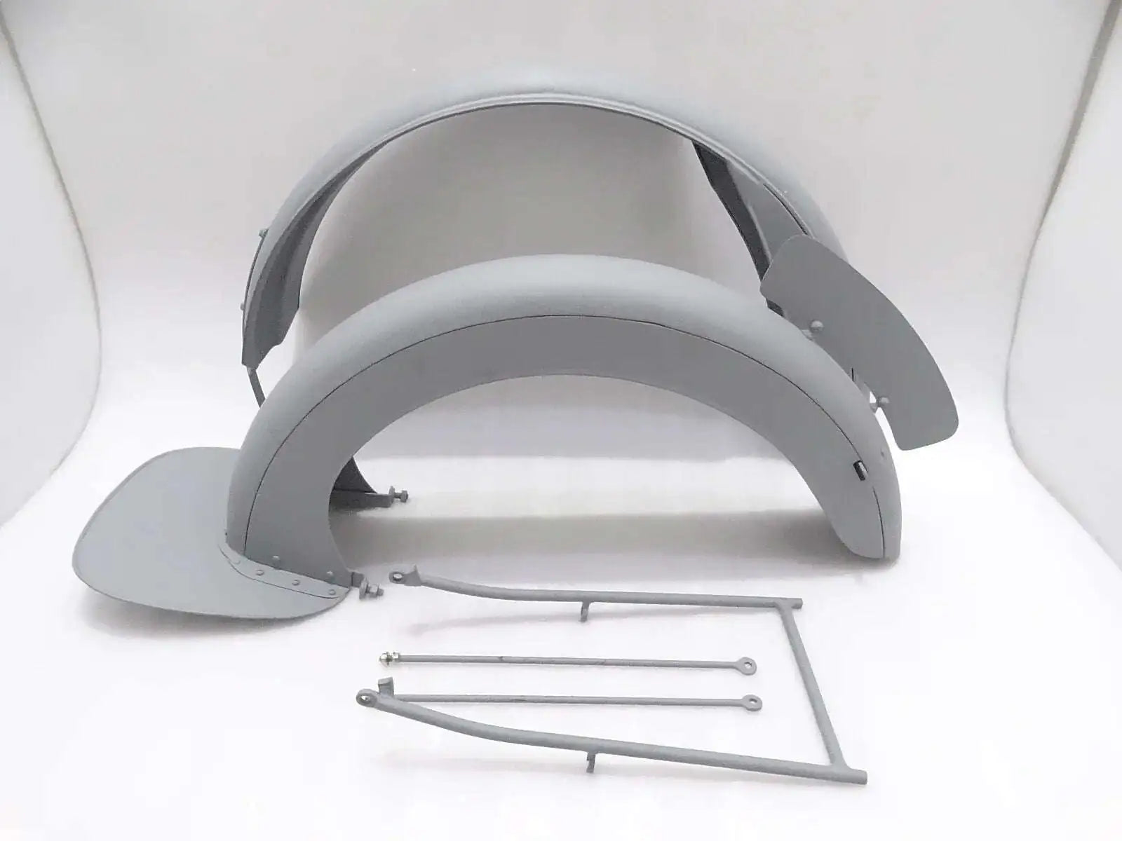 BSA MODEL "K AND H" MUDGUARD FRONT & REAR SET WITH STAYS (1914-1920 ) - StellerGear
