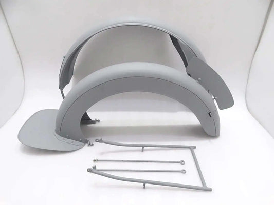 BSA MODEL "K AND H" MUDGUARD FRONT & REAR SET WITH STAYS (1914-1920 ) - StellerGear