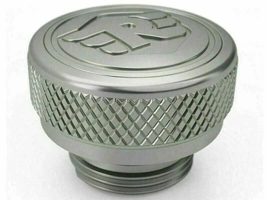 FOR Royal Enfield Twins Interceptor 650cc Machined Oil Filler Cap Silver - StellerGear