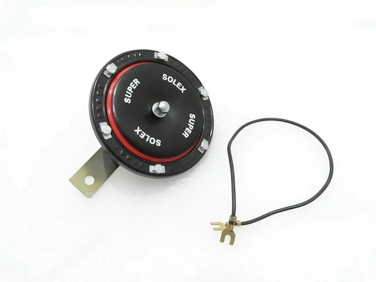 ROYAL ENFIELD BLACK 12V HORN 4" - StellerGear