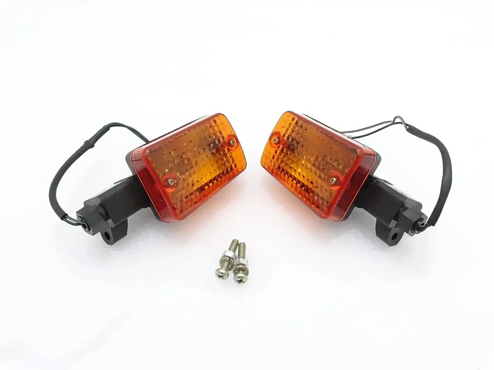 ROYAL ENFIELD REAR ORANGE INDICATORS SET FOR OLD MODELS - StellerGear