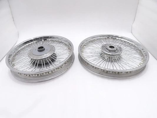 ROYAL ENFIELD 19" 80 SPOKES FRONT WHEEL RIM (disc) & 18" REAR rim (drum) - StellerGear