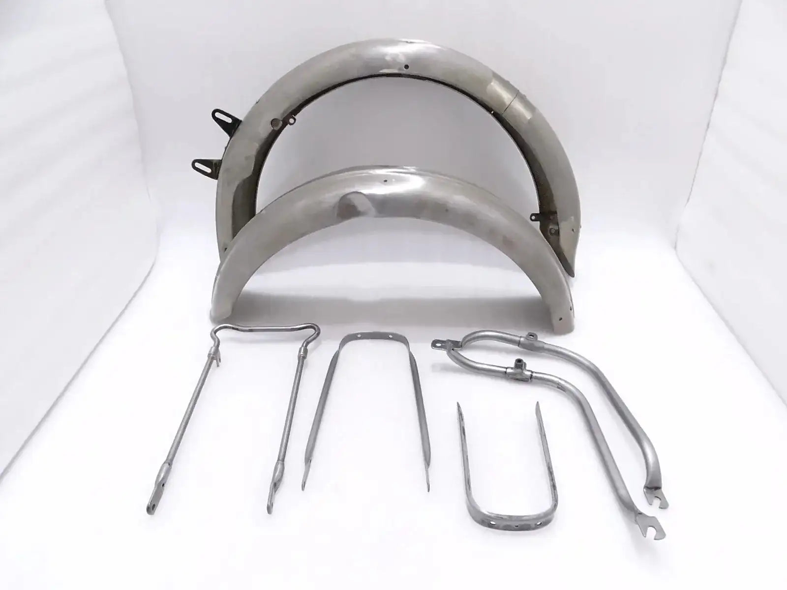 BSA B31/B33 PLUNGER MODEL FRONT & REAR MUDGUARDS + COMPLETE STAY KIT - StellerGear