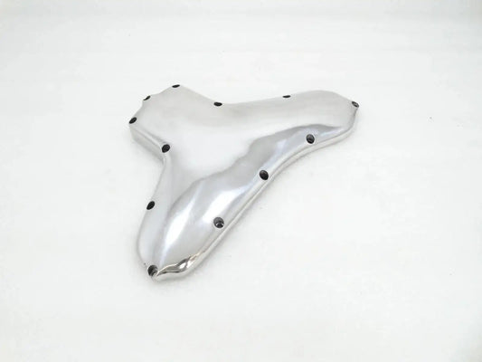 VINTAG BSA TWIN RIGID MODEL INNER OUTER POLISHED ALLOY TIMING COVER SET - StellerGear