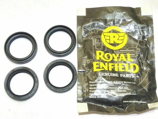 Front Fork Oil Seal Rubber 4 NosE FOR Royal Enfield - StellerGear