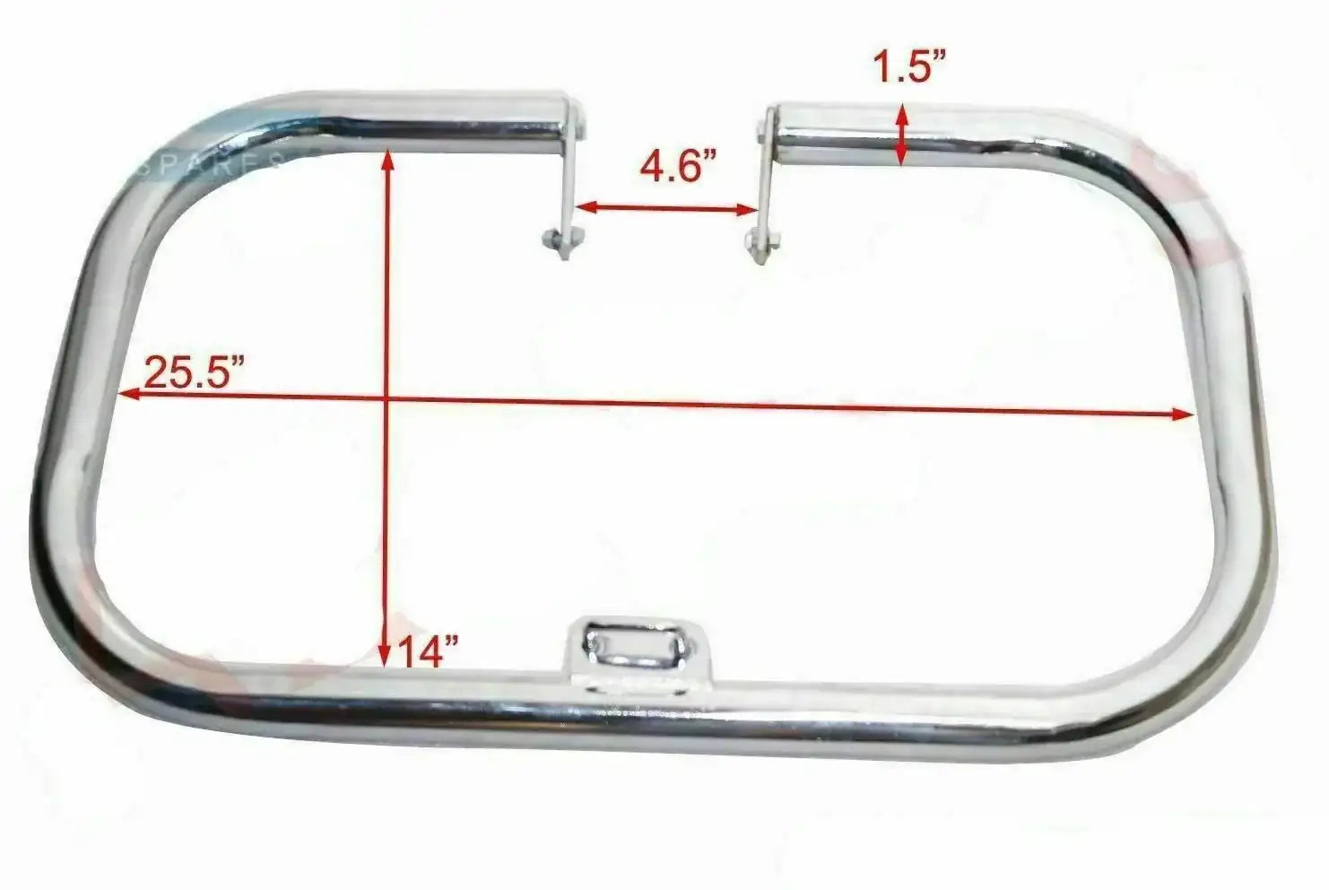 Crash Bar Leg Guard Steel Chrome FOR Royal Enfield Classic C5 500EFI /350UCE - StellerGear