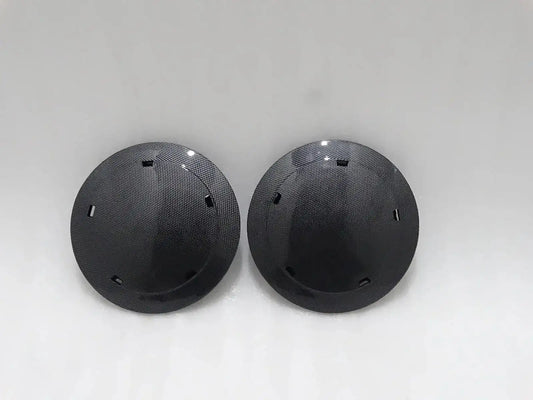 VESPA LML T5 WHEEL RIM COVER CARBON BLACK PLASTIC - StellerGear