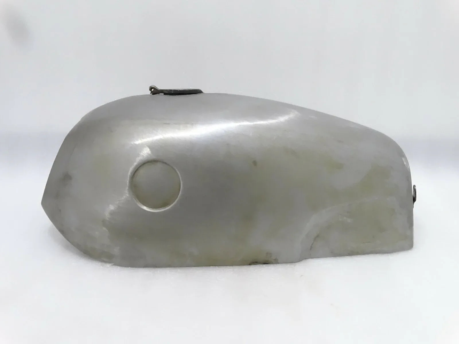 NORTON FASTBACK COMMANDO RAW STEEL PETROL TANK TYPE 2 WITH BADGE RECESSES - StellerGear