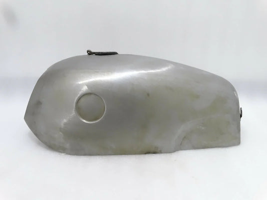 NORTON FASTBACK COMMANDO RAW STEEL PETROL TANK TYPE 2 WITH BADGE RECESSES - StellerGear