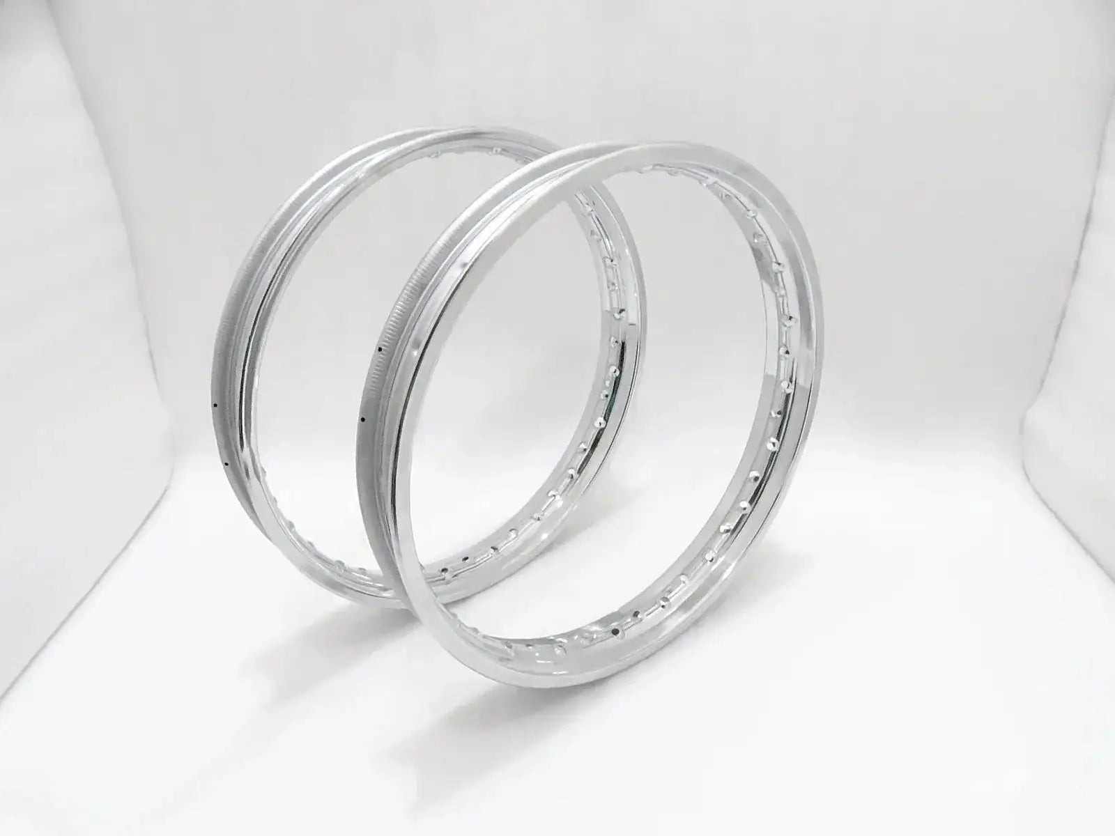 ROYAL ENFIELD 19" FRONT AND REAR STEEL WHEEL RIM PAIR FOR 40 SPOKES - StellerGear