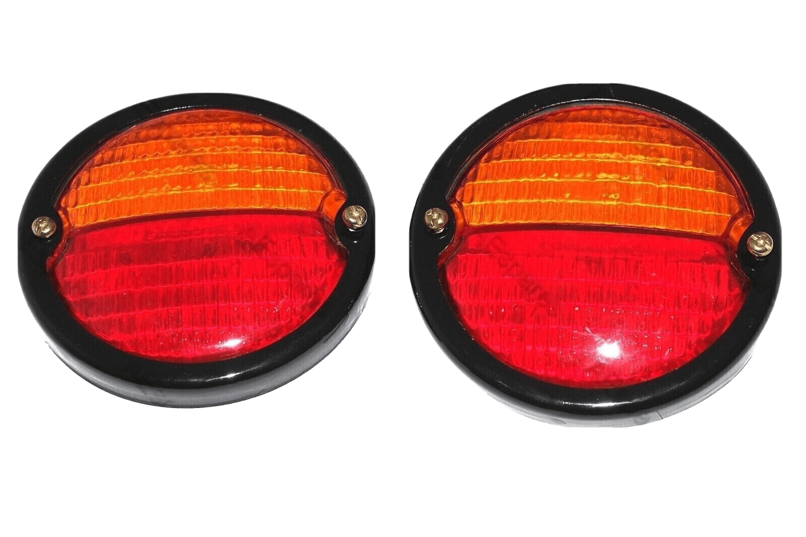 Rear Brake Tail Light Lens + Rim & Screw For Jeeps Willys Massey John Deere S2u - StellerGear