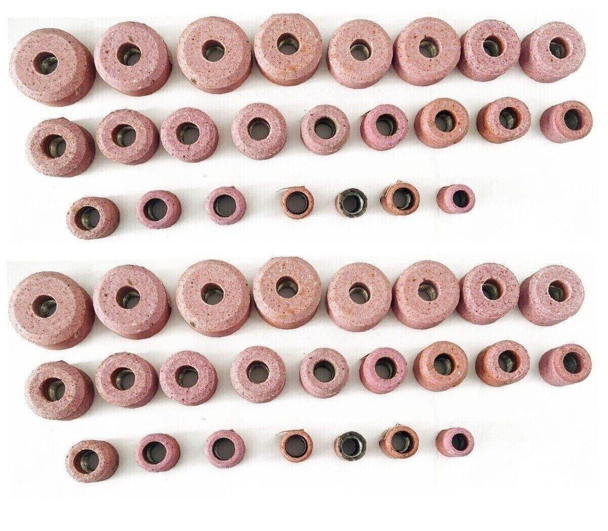 New Valve Seat Grinding Stones Set Of 48 Pcs For Sioux Holder 11/16 Thread - StellerGear