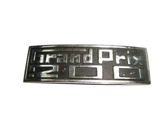 Leg Shield Badge Alloy For Lambretta Scooters Grand Prix 200 Models - StellerGear