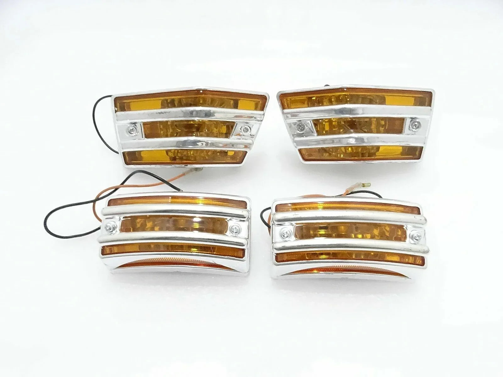 VESPA PX/LML FRONT & REAR INDICATOR WITH GRILL CLAIR LENS - StellerGear