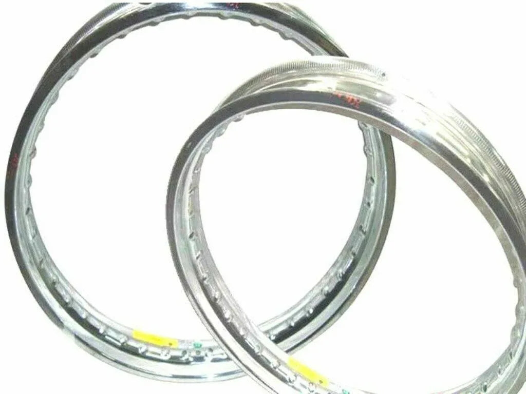 PAIR OF FOR ROYAL ENFIELD 19 inch SINGLE WHEEL RIM WM-2 - StellerGear