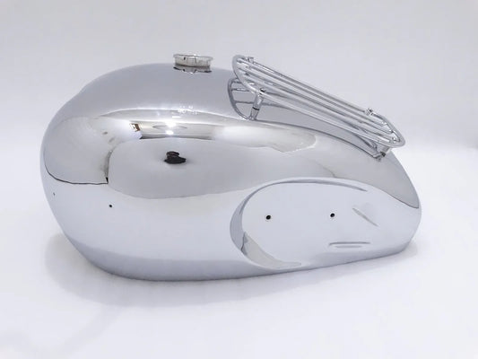 TRIUMPH CHROMED T100 PETROL TANK (REPRODUCTION) - StellerGear