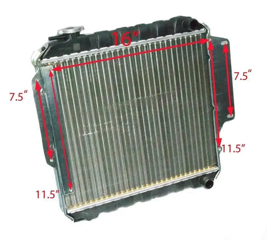 Fit For Suzuki Sj413 G13a G13ba 1.3l 8v Sierra Jimny Samurai Sj50 70 Mpfi Radiator - StellerGear