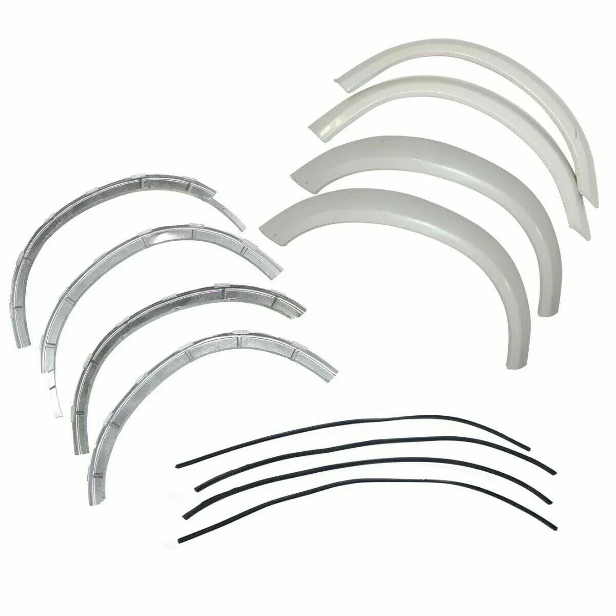 Fit For Suzuki Samurai Sj410 413 Inner Outer Fender Flare Arch Wheel Protector+Strip - StellerGear