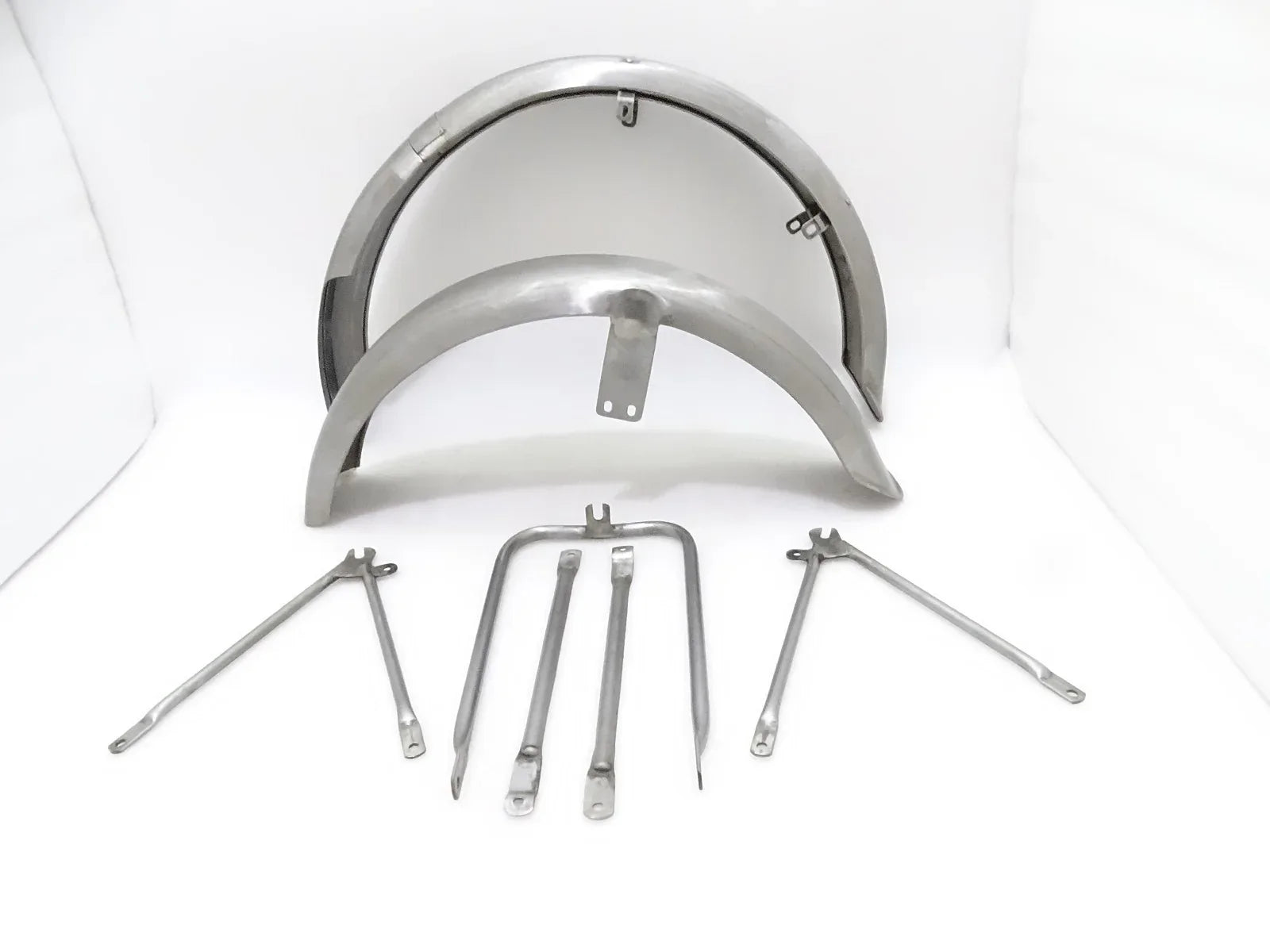 MATCHLESS G3L AJS 16M MILITARY MODEL FRONT & REAR MUDGUARD WITH STAYS - StellerGear