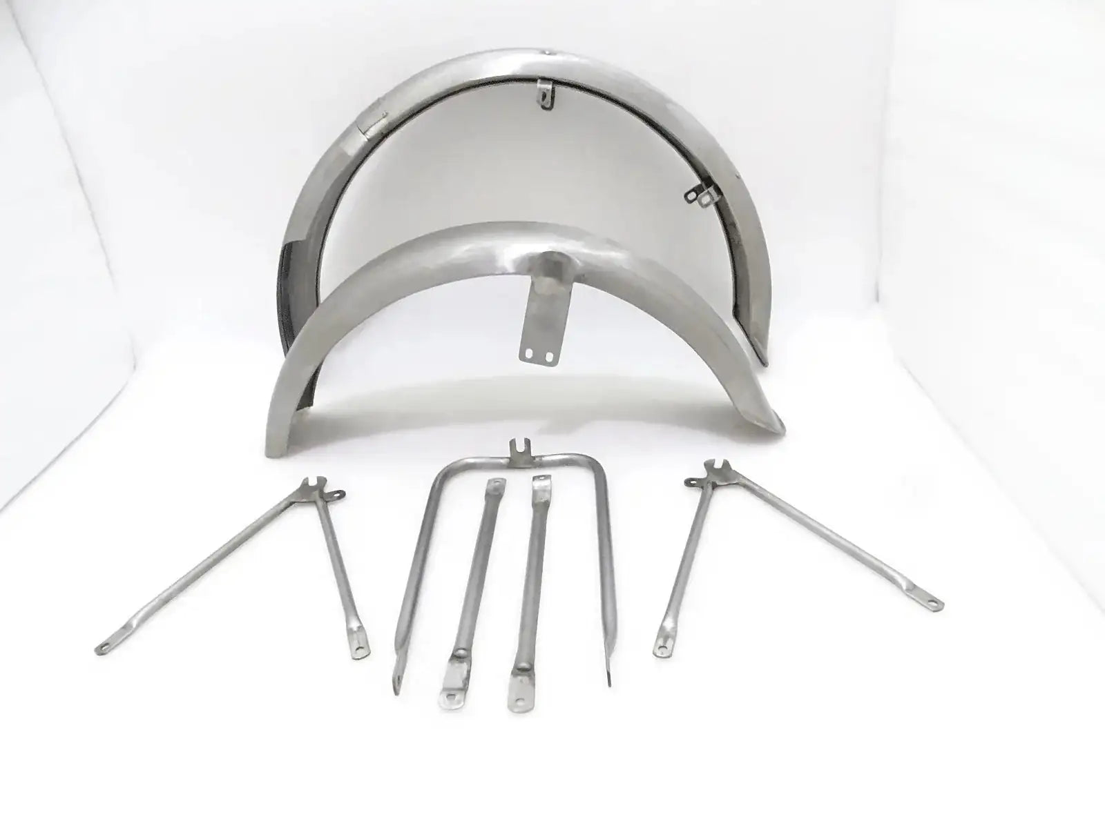 MATCHLESS G3L AJS 16M MILITARY MODEL FRONT & REAR MUDGUARD WITH STAYS - StellerGear
