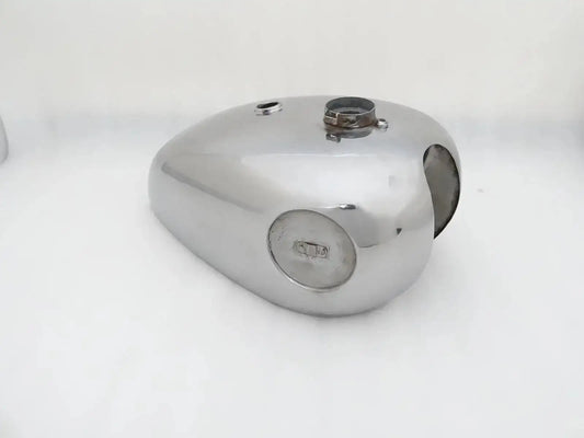 BSA GOLDSTAR POLISHED RAW STEEL PETROL TANK - StellerGear