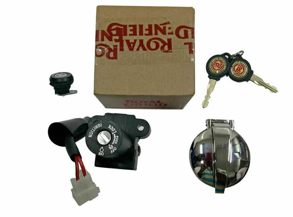 FOR Royal Enfield Continental GT 535CC Common Key Lock Set - StellerGear