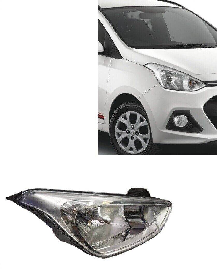 Right Headlight Unit High Quality Fit For Hyundai i10 2013 To 2020 - StellerGear