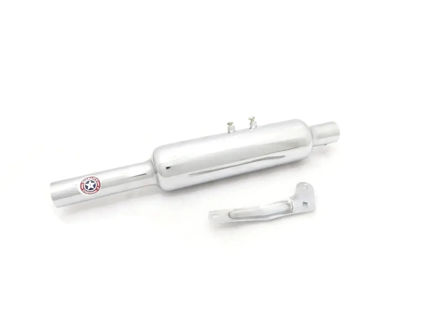 SHORT EXHAUST SILENCER 500CC FOR ROYAL ENFIELD STANDARD BIKES - StellerGear
