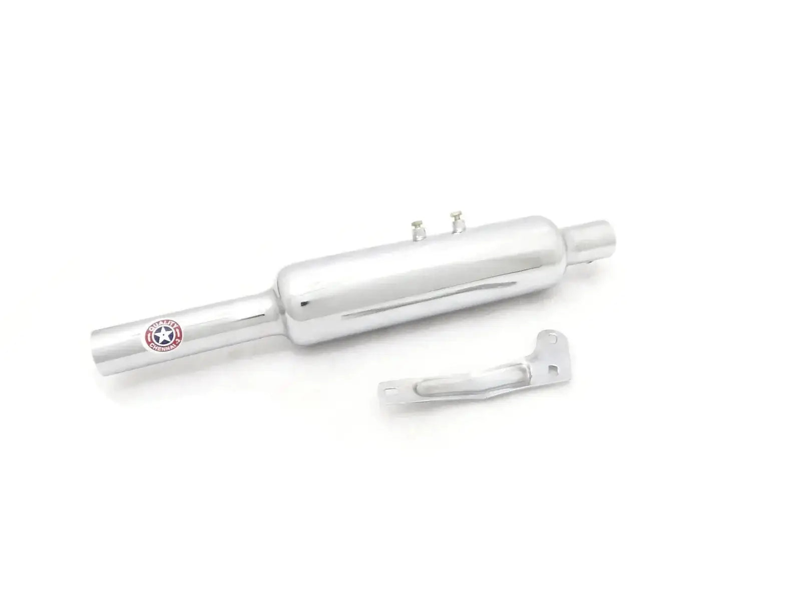 SHORT EXHAUST SILENCER 500CC FOR ROYAL ENFIELD STANDARD BIKES - StellerGear