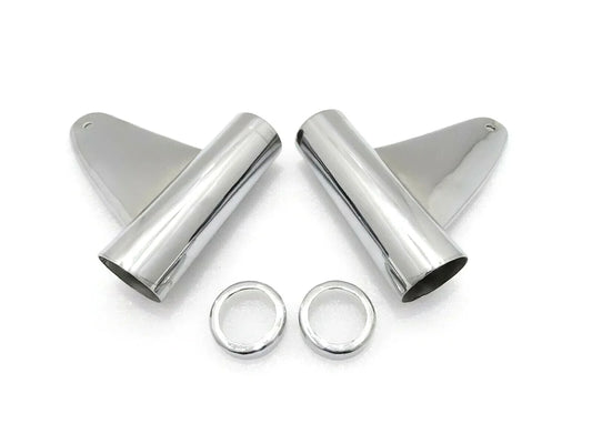 HEADLIGHT STAY HEAD LAMP HOLDER CHROMED FOR ROYAL ENFIELD - StellerGear
