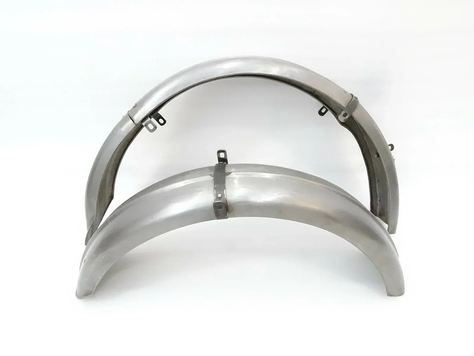 ARIEL RIGID WD 350CC 500CC FRONT & REAR MUDGUARD SET RAW STEEL - StellerGear